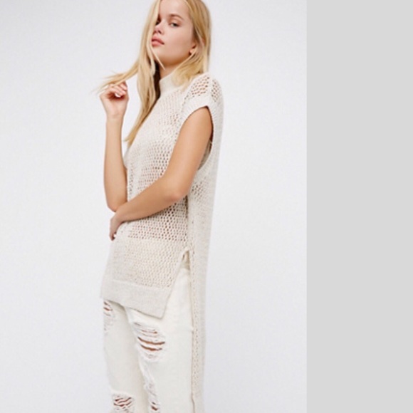 New FREE PEOPLE Dusk ‘til Dawn Knit Tunic NWT - Picture 2 of 4